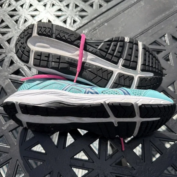 ASICS Contend 5 Women's Running Shoes Size 5.5  Teal - Picture 7 of 7